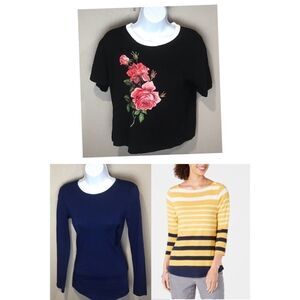 Lot of 3 Size Small Women’s Tops